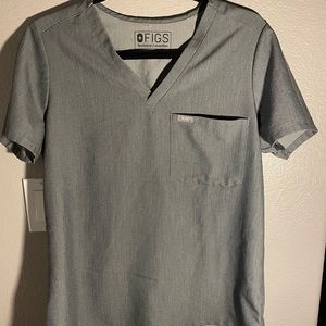 Figs Graphite S Catarina Top